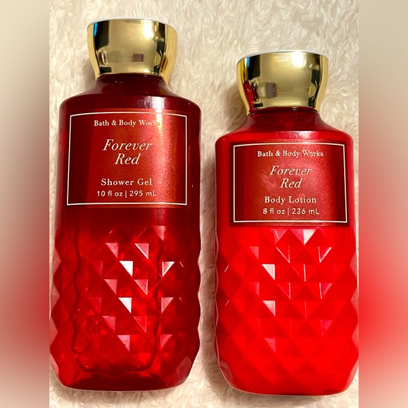 Bath & Body Works Other - Never Used Bath and Body Works Forever Red Set